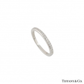 Tiffany & Co. Diamond Platinum Wedding Band